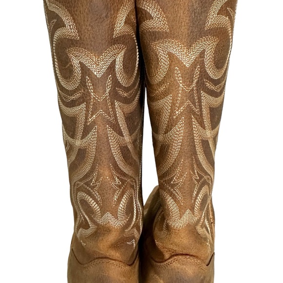 Durango Crush Jealousy Western Cowboy Boot in Tan Brown Women’s Size 7 - Picture 7 of 14